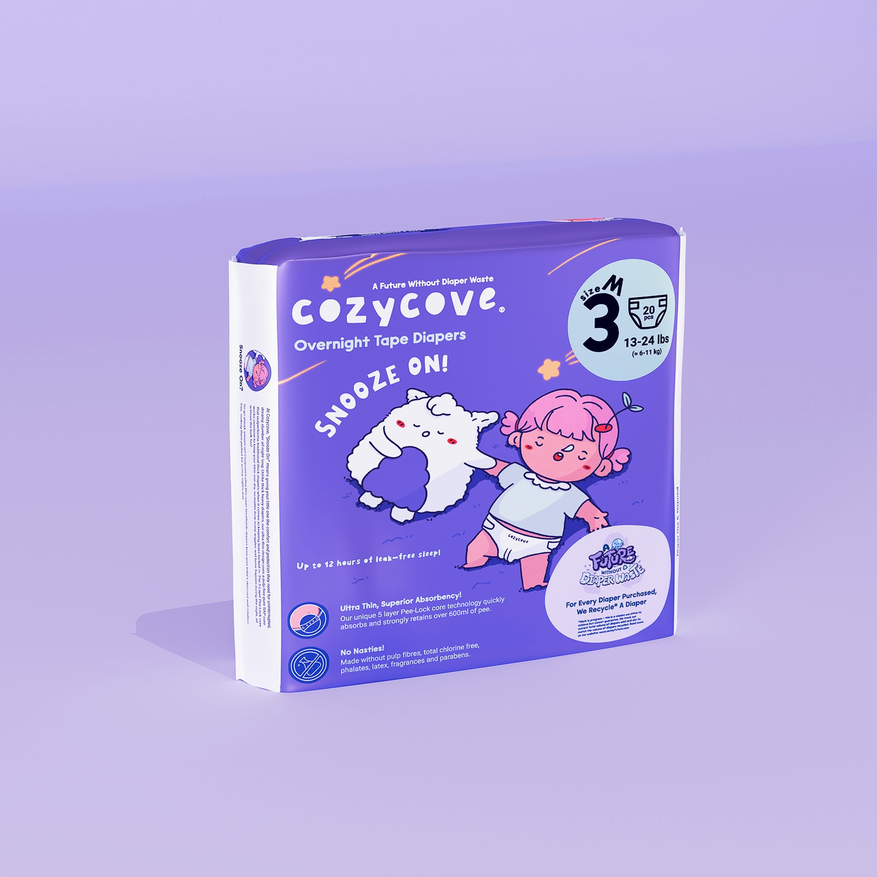 Snooze On Overnight Tape Diapers