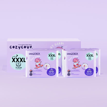 Play Hard Active Diaper Pants - Size 7 - Carton 80 pcs