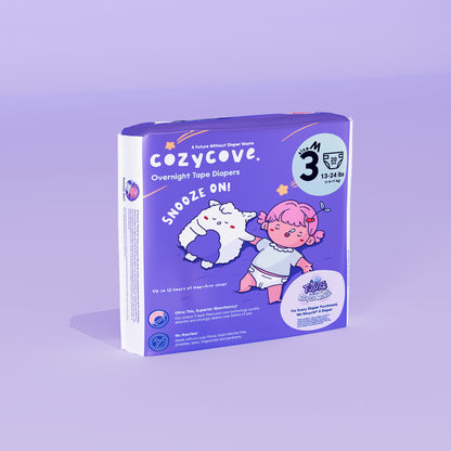 Snooze On Overnight Tape Diapers