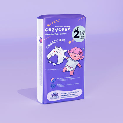 Snooze On Overnight Tape Diapers